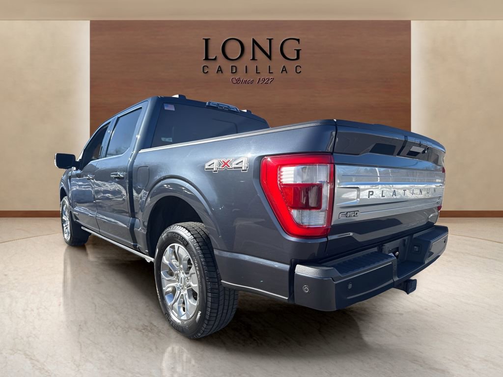 Used 2021 Ford F150 Platinum w/ Equipment Group 701A High image 3