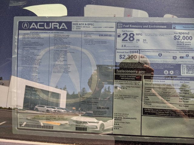 Certified 2025 Acura ADX A-Spec image 16