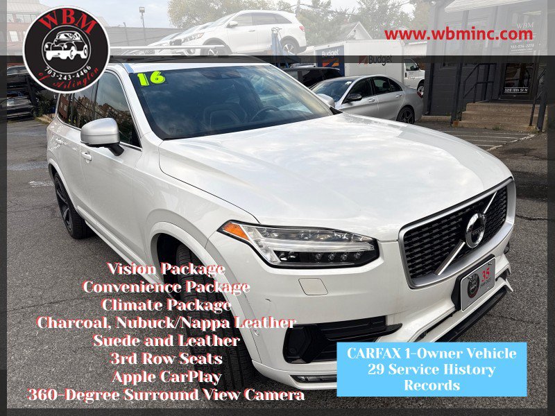 Used 2016 Volvo XC90 T6 R-Design w/ Vision Package
