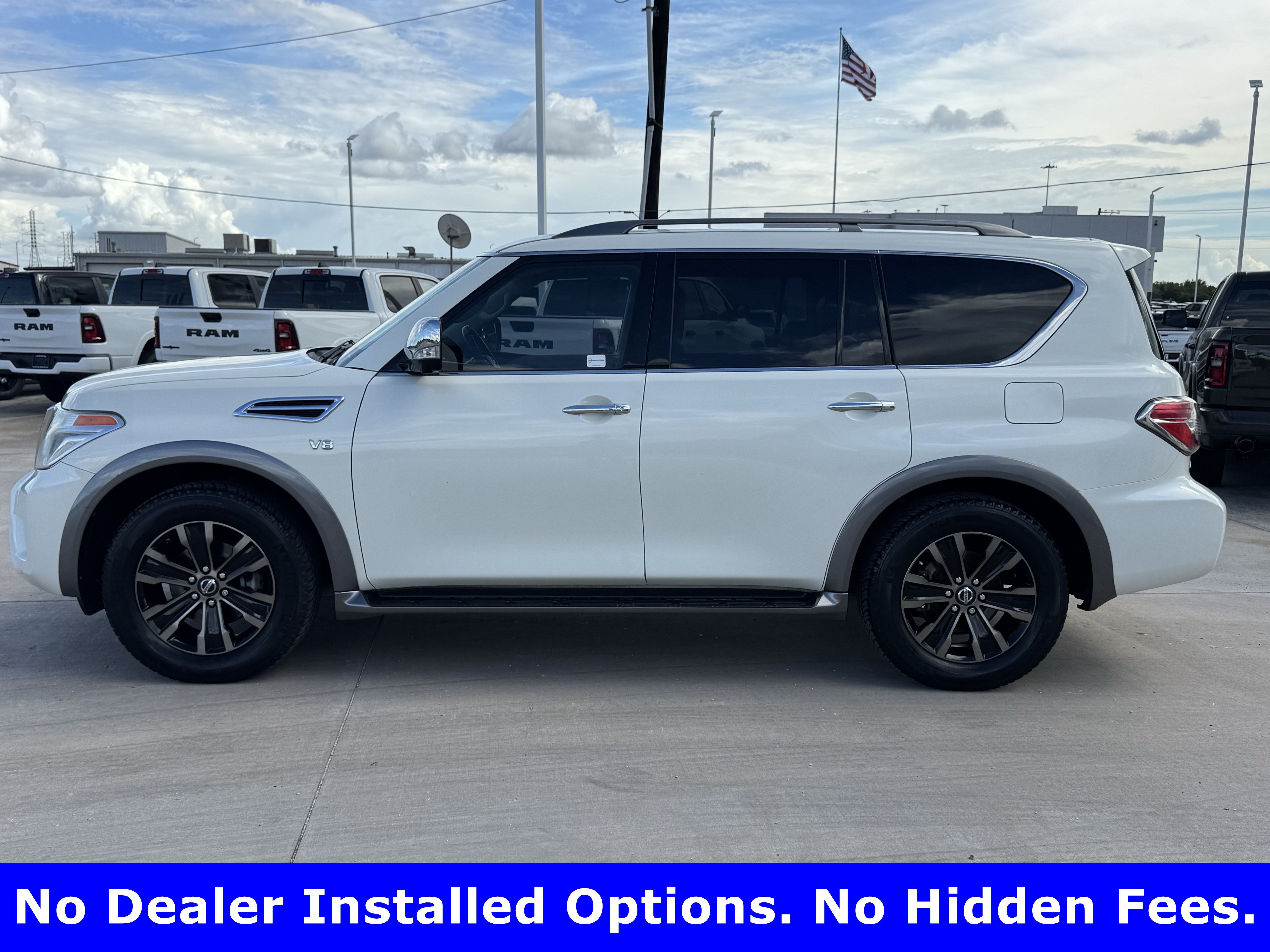 Used 2018 Nissan Armada Platinum w/ Captain Seat Package RWD image 3