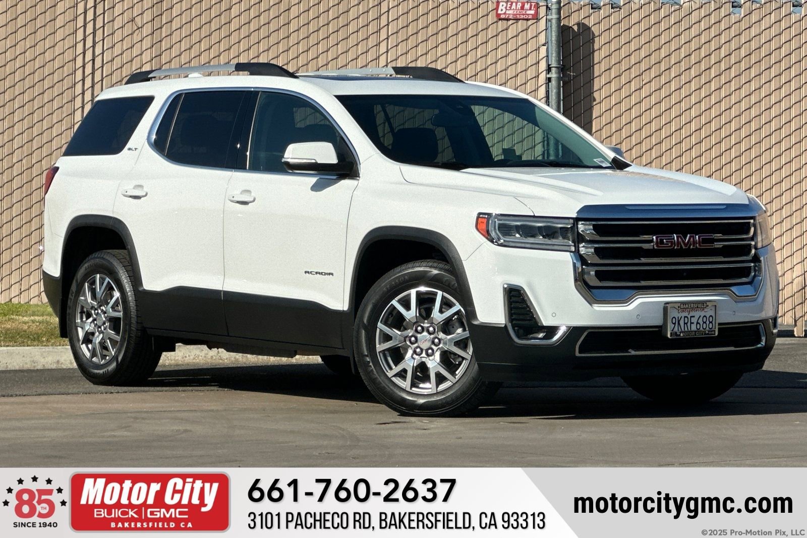 Certified 2021 GMC Acadia SLT w/ Technology Package