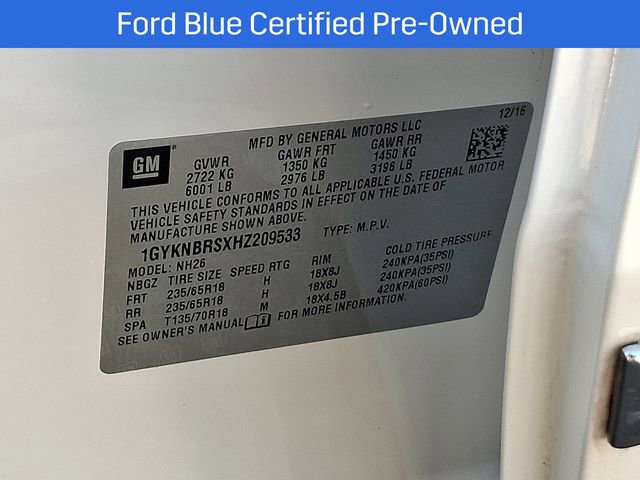 Used 2017 Cadillac XT5 Luxury w/ Driver Awareness Package image 30