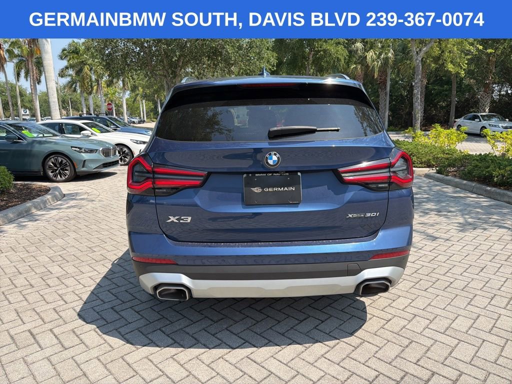 Certified 2023 BMW X3 xDrive30i w/ Convenience Package w/ZPA AWD/4WD image 7