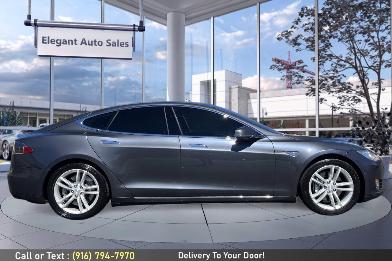 Used 2015 Tesla Model S 85D AWD/4WD image 4