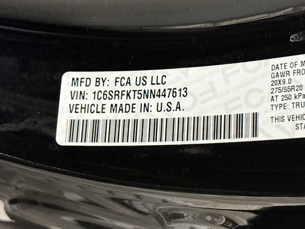 Used 2022 RAM 1500 Limited w/ Body Color Bumper Group AWD/4WD image 35