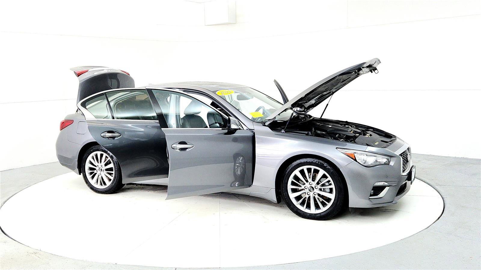 Used 2021 INFINITI Q50 Luxe w/ Seat & Sound Package image 12