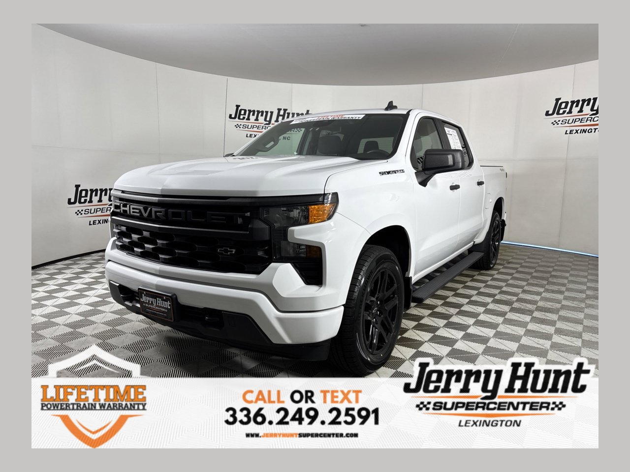 Used 2023 Chevrolet Silverado 1500 Custom w/ LPO, Dark Essentials Package AWD/4WD image 1