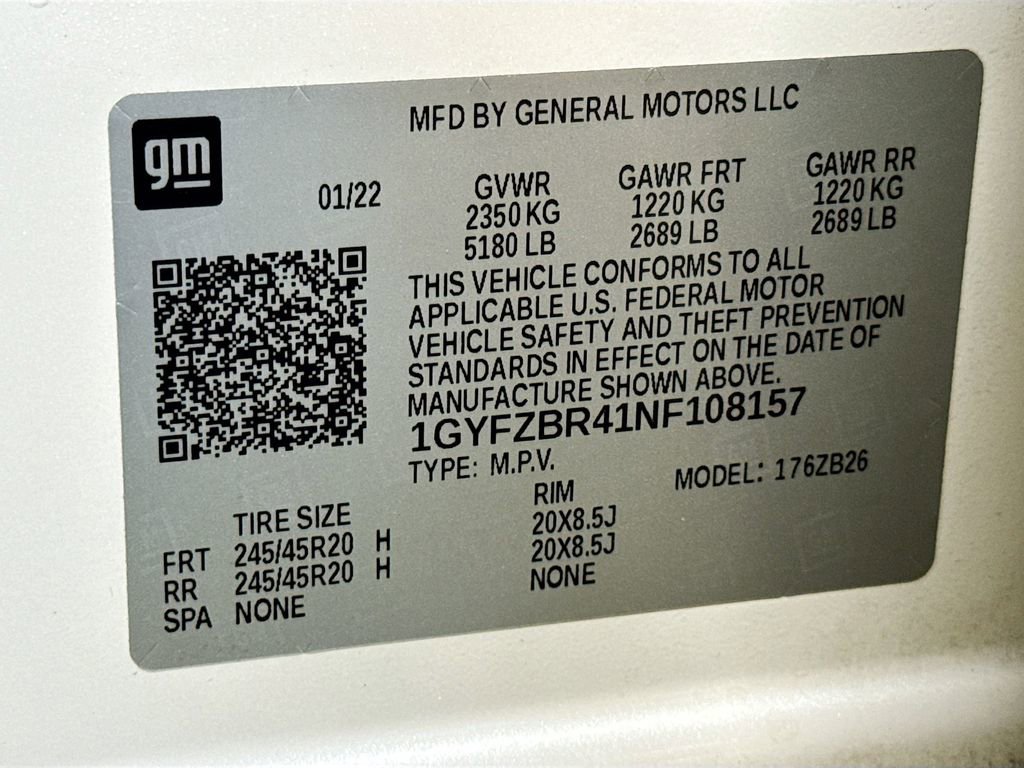 Used 2022 Cadillac XT4 Luxury w/ LPO, ONYX Package AWD/4WD image 28