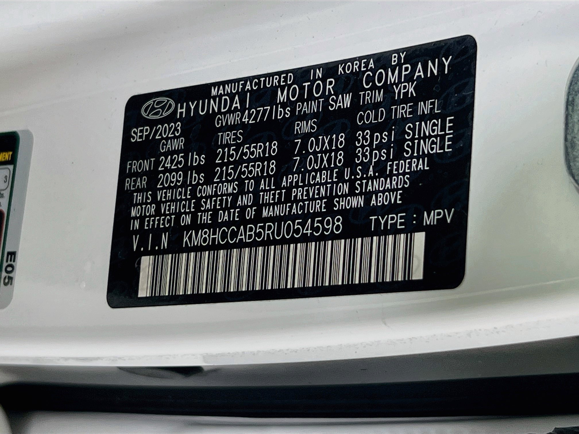 Used 2024 Hyundai Kona SEL w/ Convenience Package AWD/4WD image 31