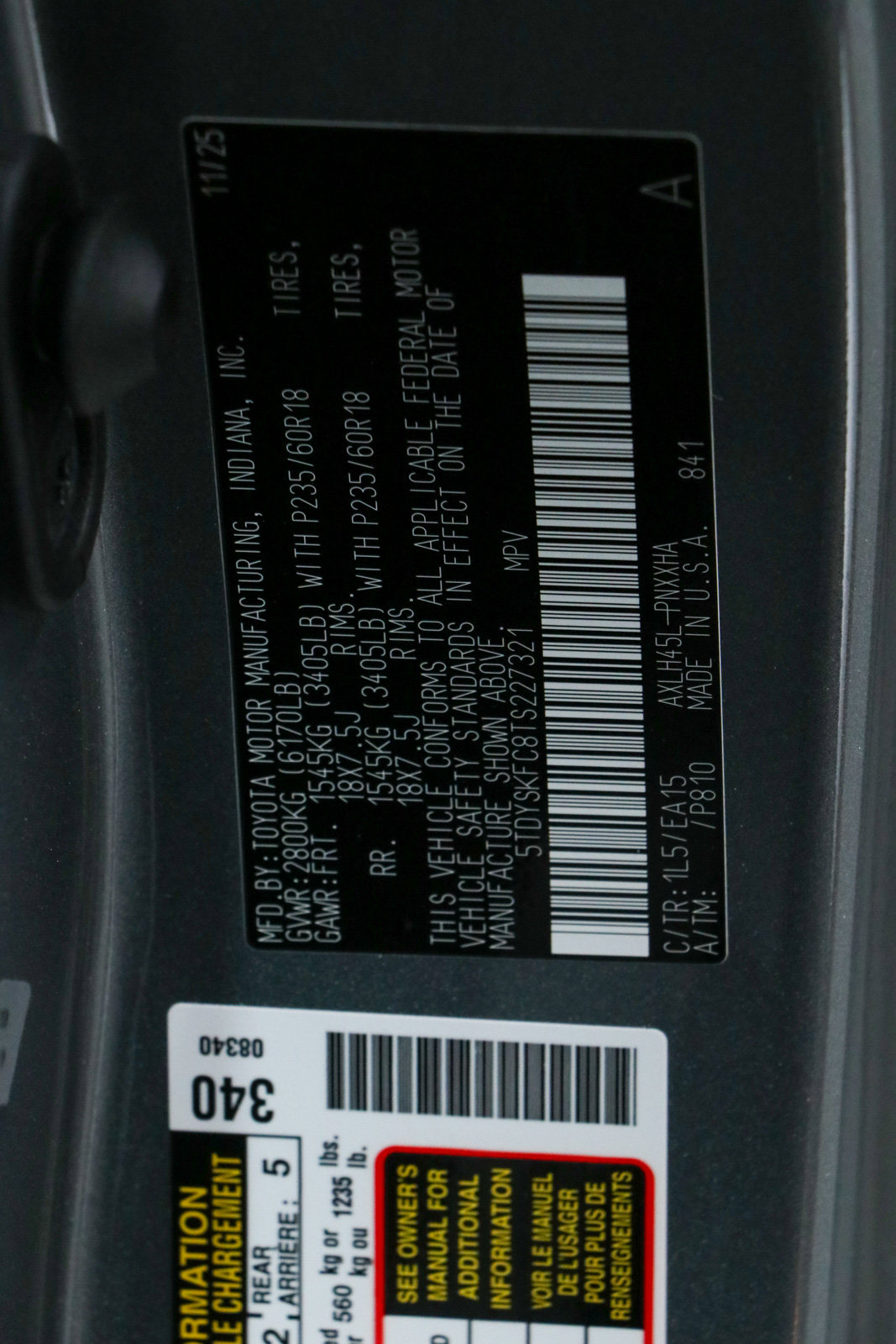 Used 2026 Toyota Sienna XLE AWD/4WD image 35