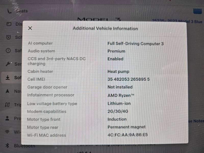 Used 2023 Tesla Model 3 Performance AWD/4WD image 3