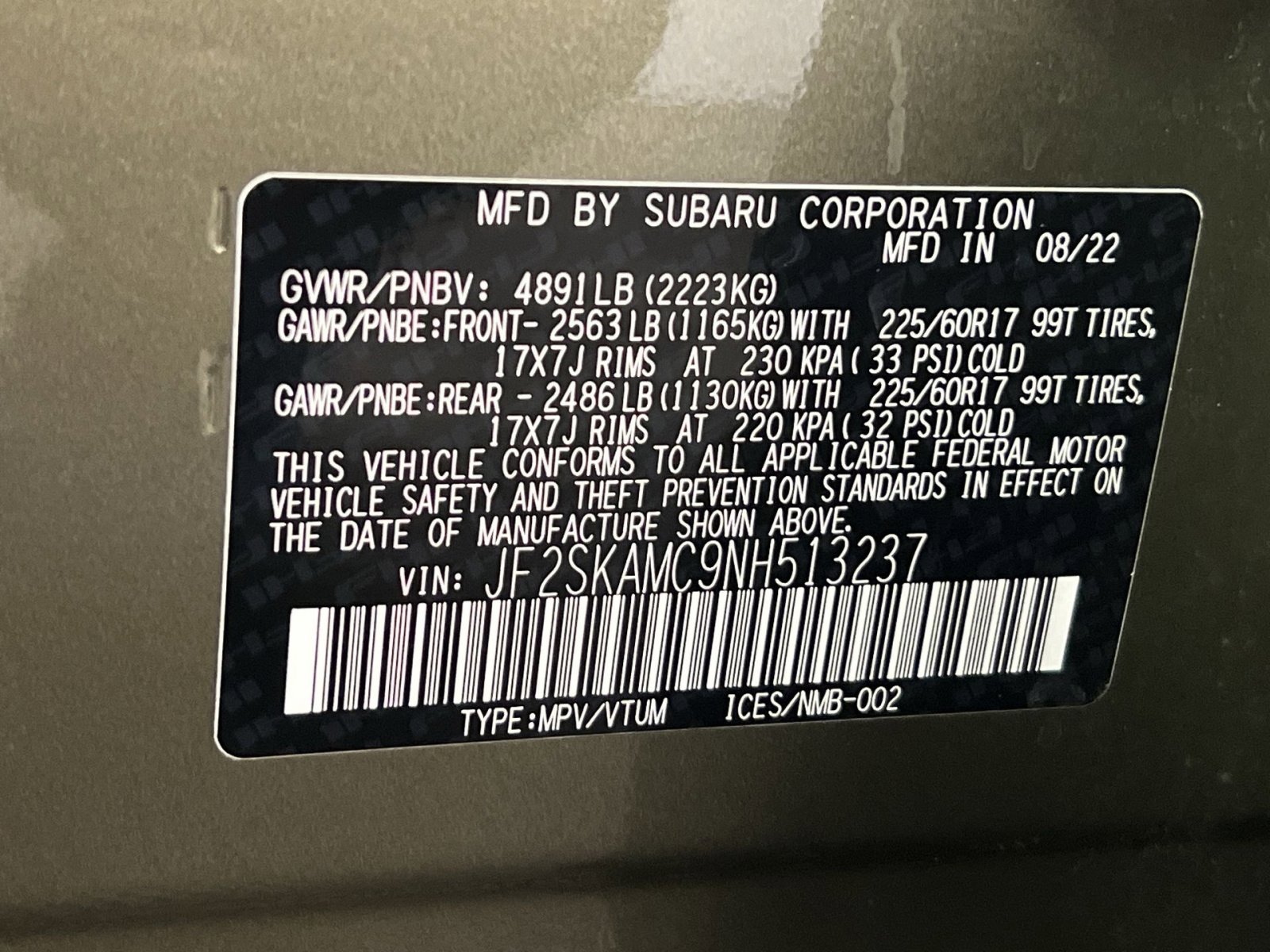 Used 2022 Subaru Forester Wilderness image 30