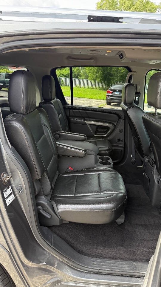 Used 2015 Nissan Armada Platinum w/ 2nd Row Captain Seat Package AWD/4WD image 14