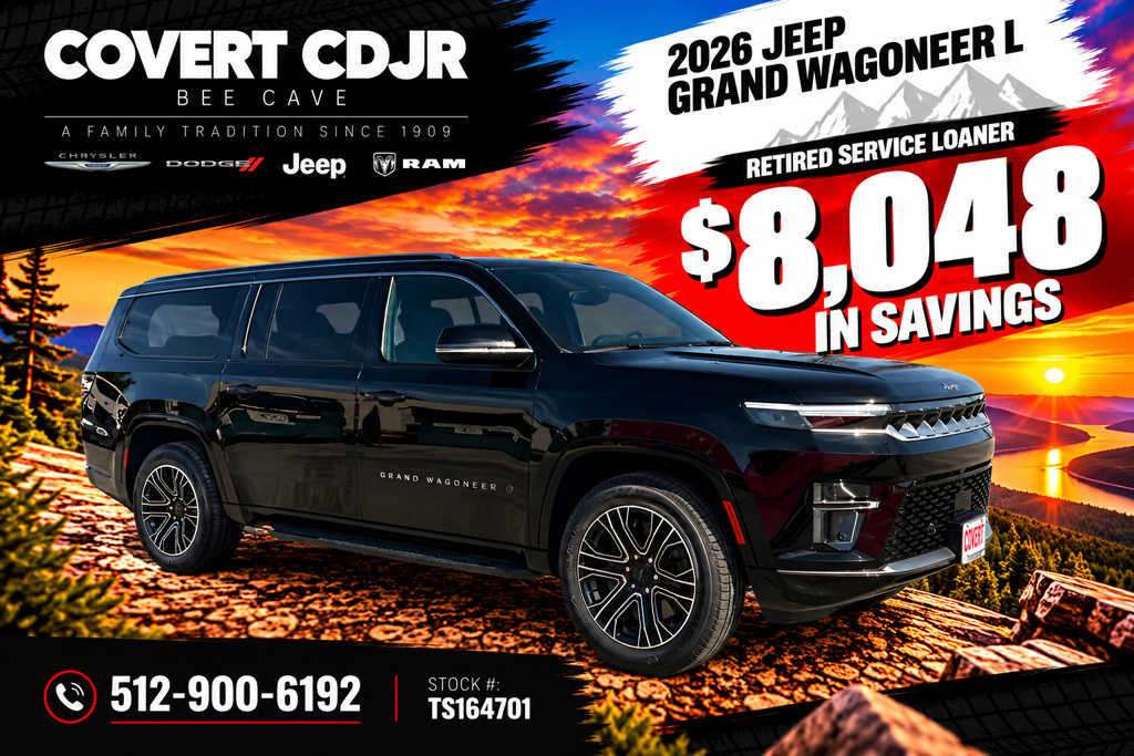New 2026 Jeep Grand Wagoneer L 2WD 360° Tour