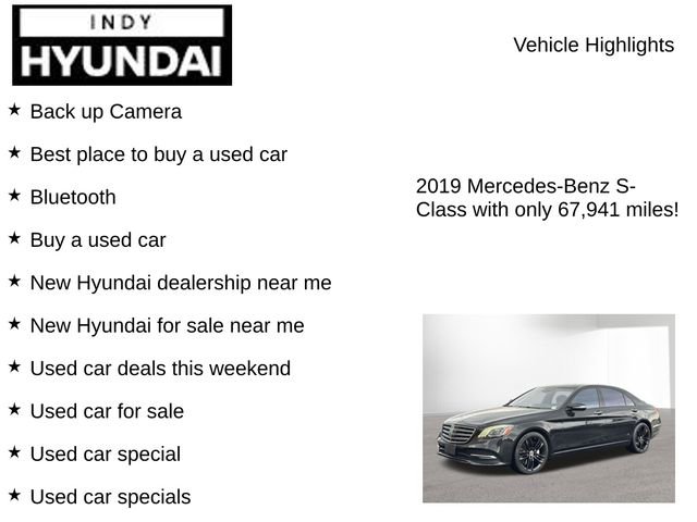 Used 2019 Mercedes-Benz S 450 Sedan image 7
