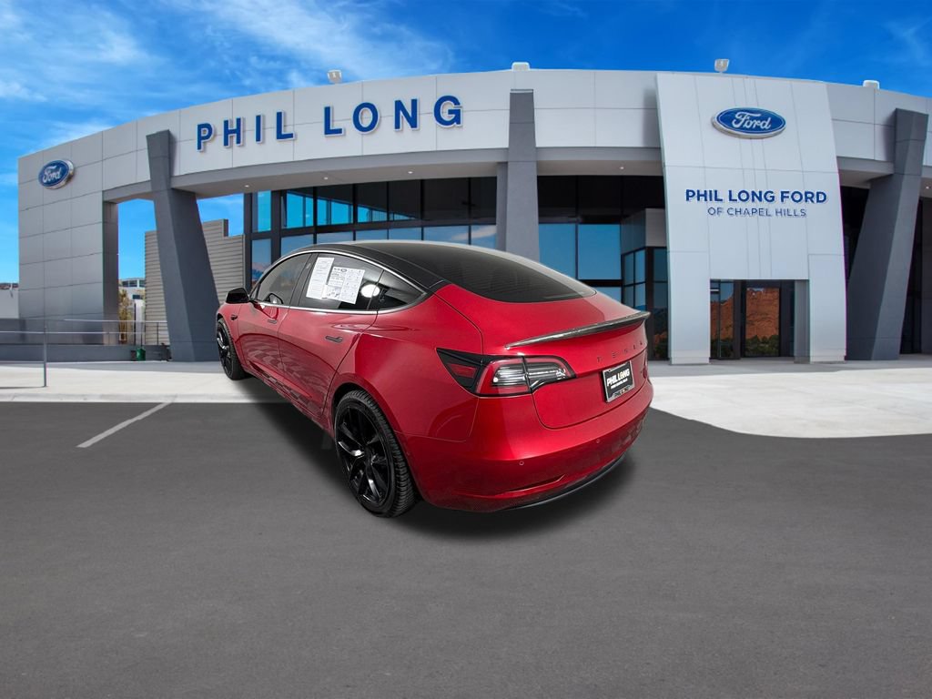 Used 2021 Tesla Model 3 Long Range AWD/4WD image 3