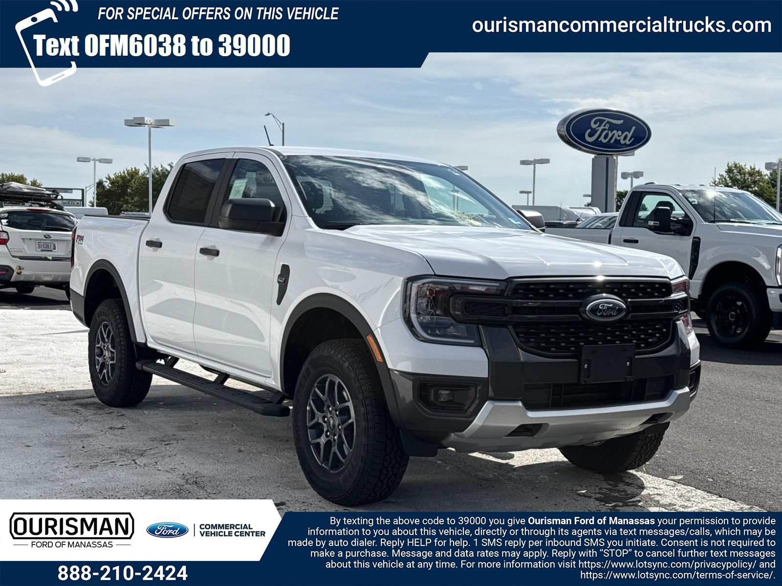 New 2026 Ford Ranger XLT w/ FX4 Off-Road Package AWD/4WD image 1