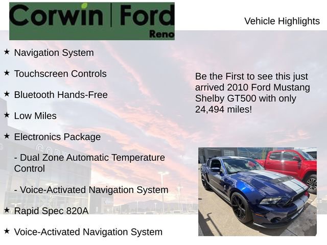 Used 2010 Ford Mustang Shelby GT500 image 4