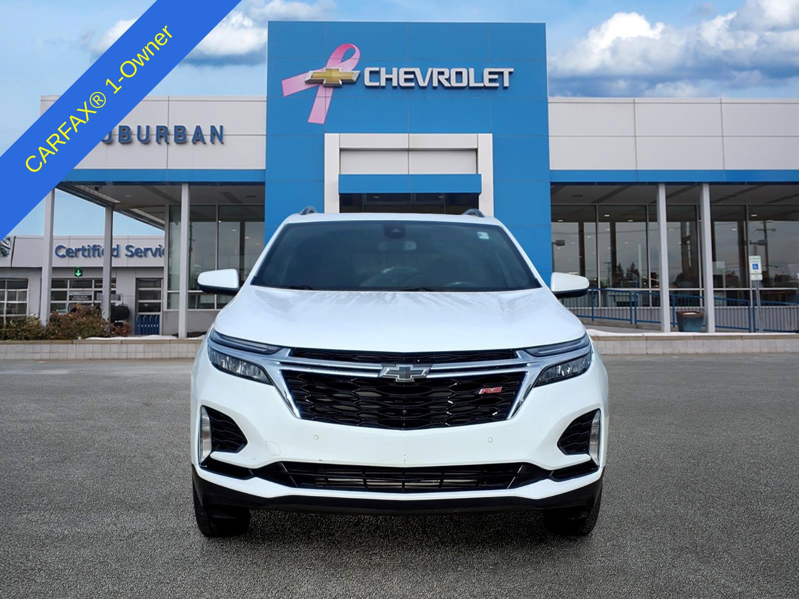 Used 2022 Chevrolet Equinox RS w/ RS Leather Package AWD/4WD image 2