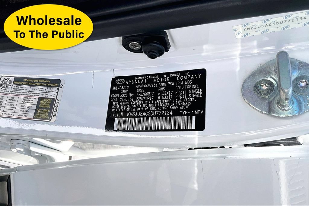 Used 2013 Hyundai Tucson GLS FWD image 14