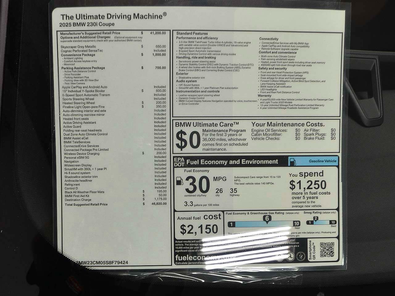 Certified 2025 BMW 230i Coupe image 16