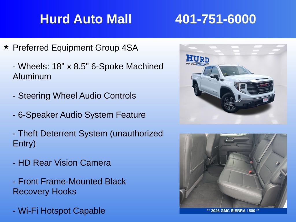 Certified 2026 GMC Sierra 1500 SLT AWD/4WD image 28