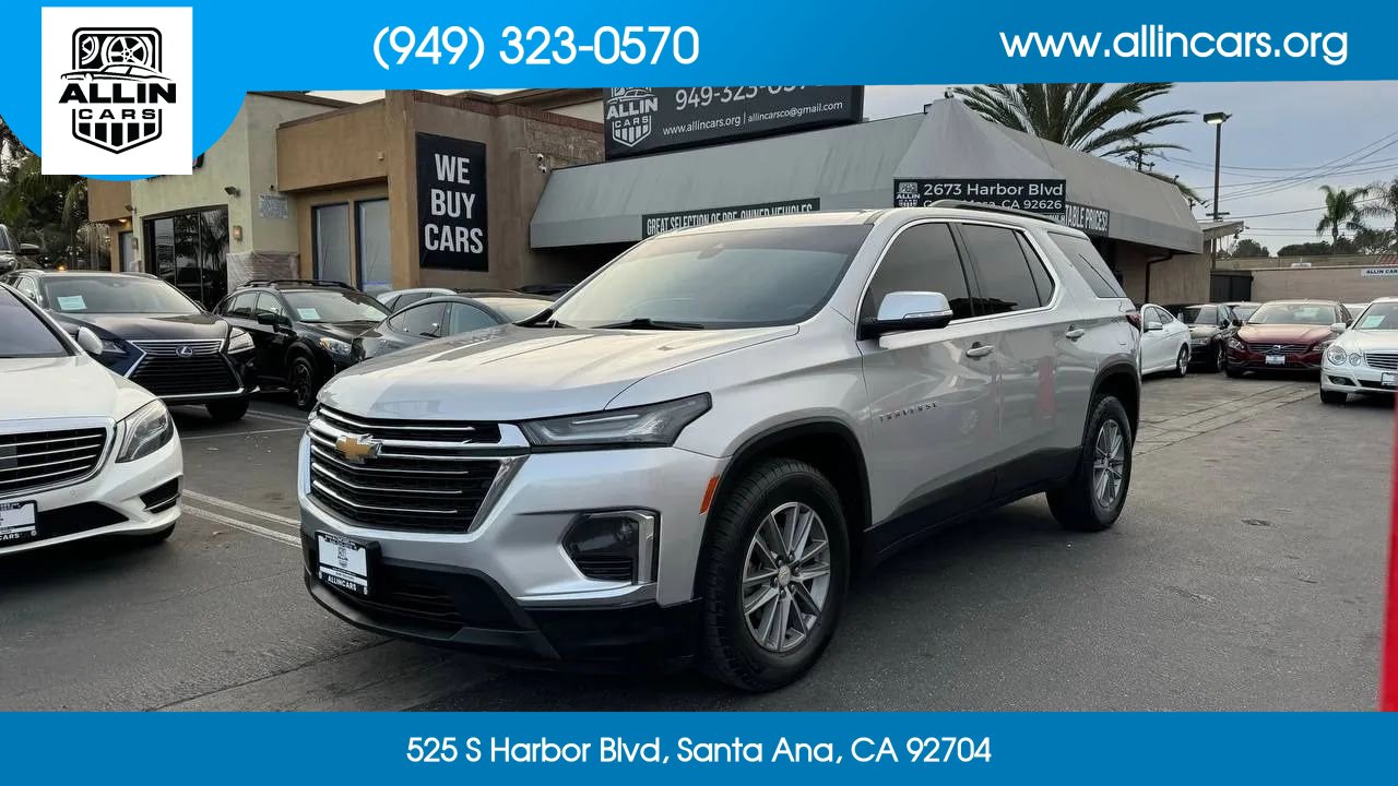 Used 2022 Chevrolet Traverse LT