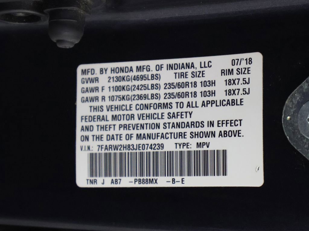 Certified 2018 Honda CR-V EX-L image 56