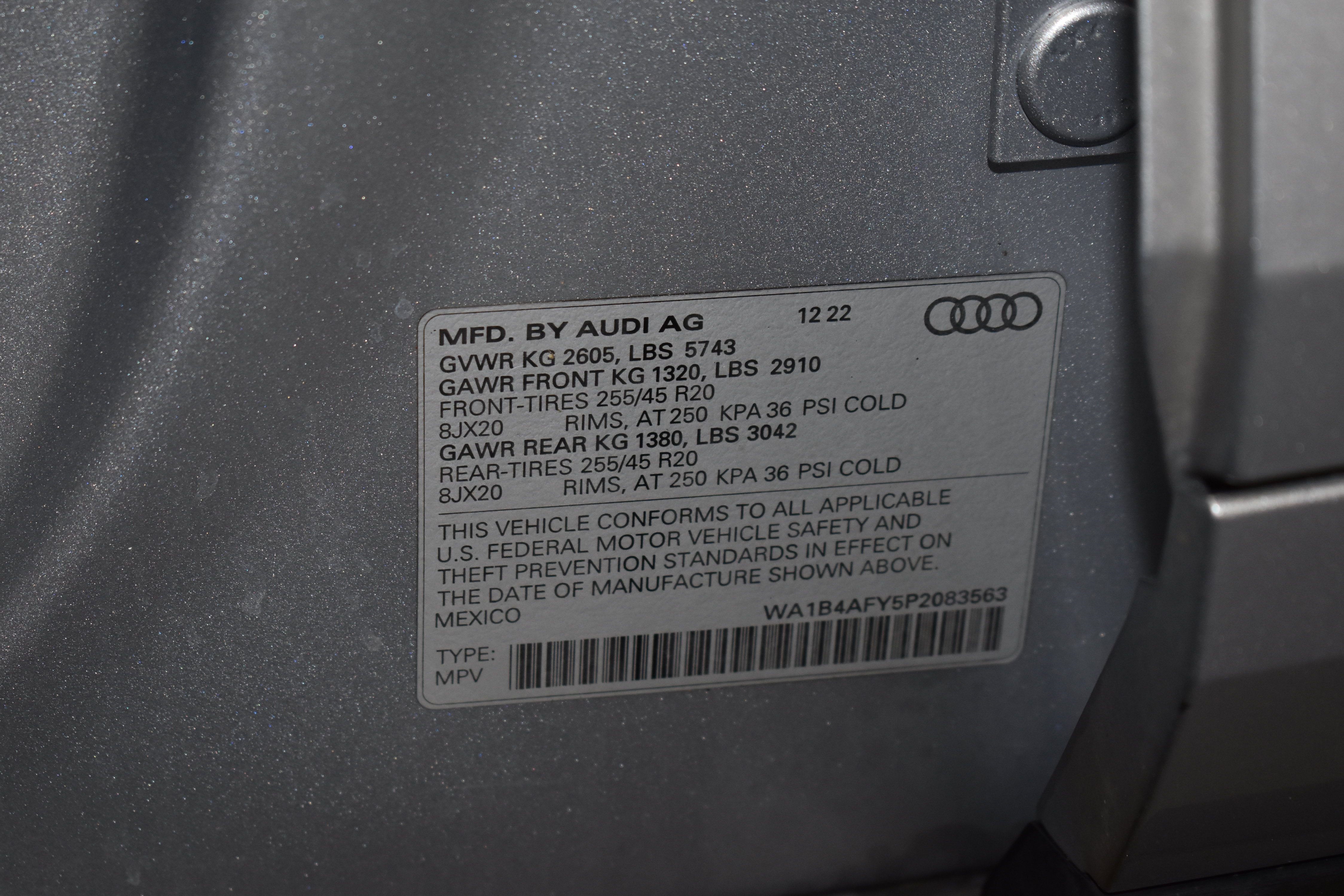 Used 2023 Audi SQ5 Premium Plus w/ Premium Plus Package AWD/4WD image 52