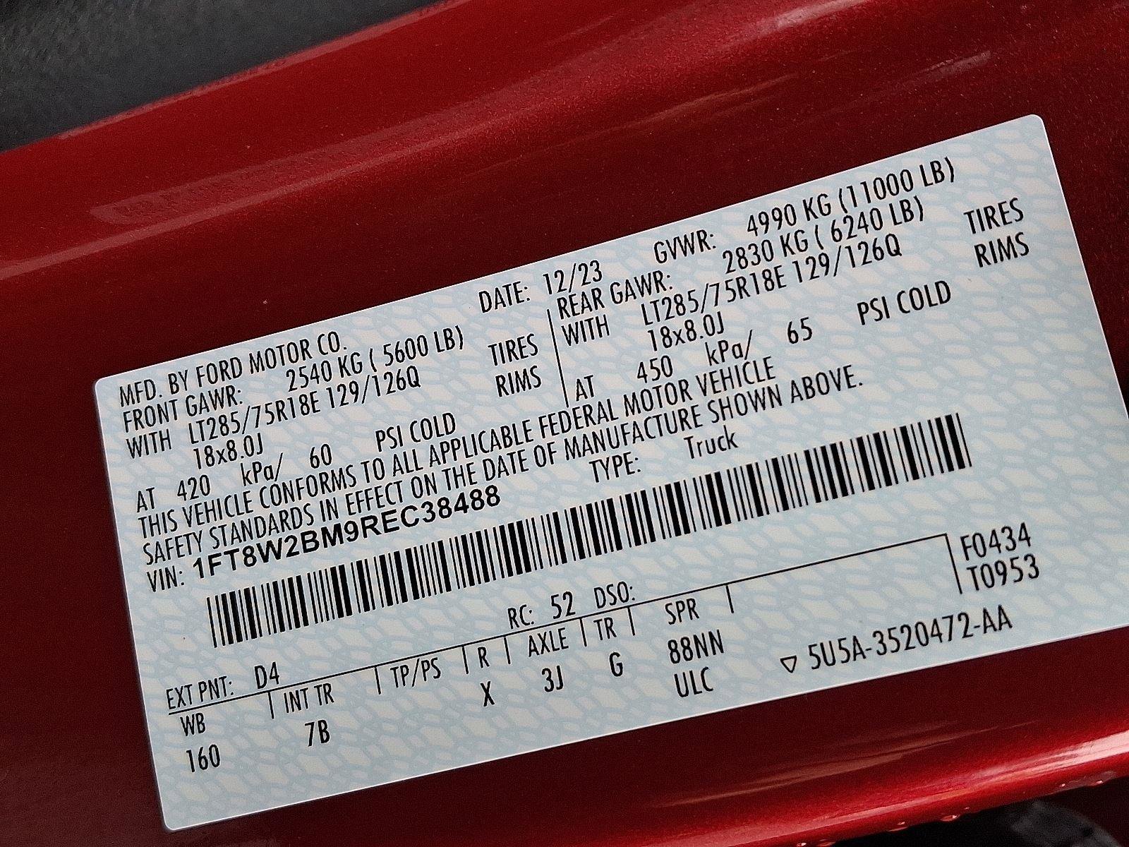 Used 2024 Ford F250 Platinum w/ Tremor Off-Road Package image 27