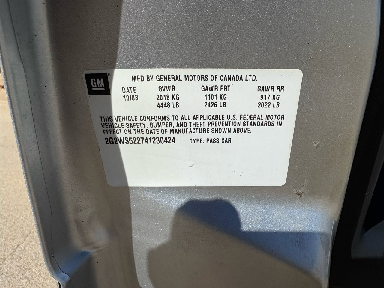 Used 2004 Pontiac Grand Prix GT2 image 23