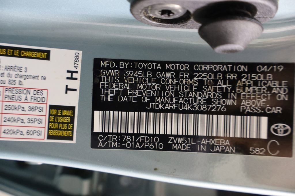 Used 2019 Toyota Prius LE image 36
