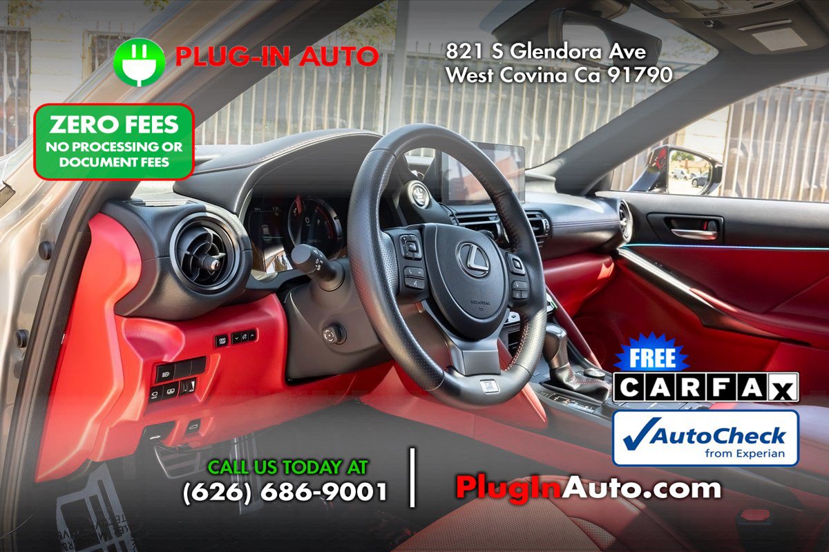 Used 2023 Lexus IS 500 w/ Accessory Package RWD image 6