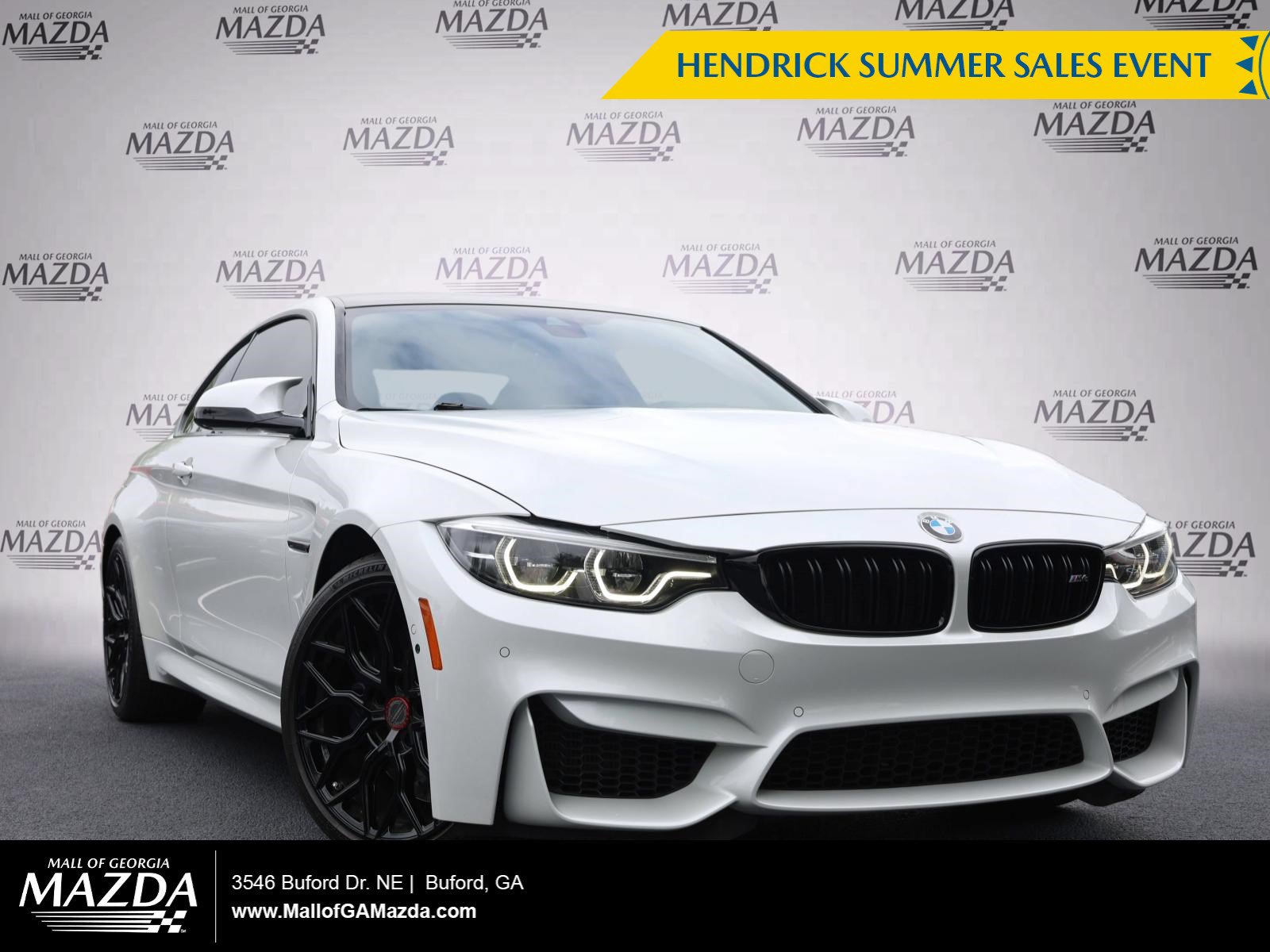 Used 2020 BMW M4 Coupe w/ Competition Package RWD image 1