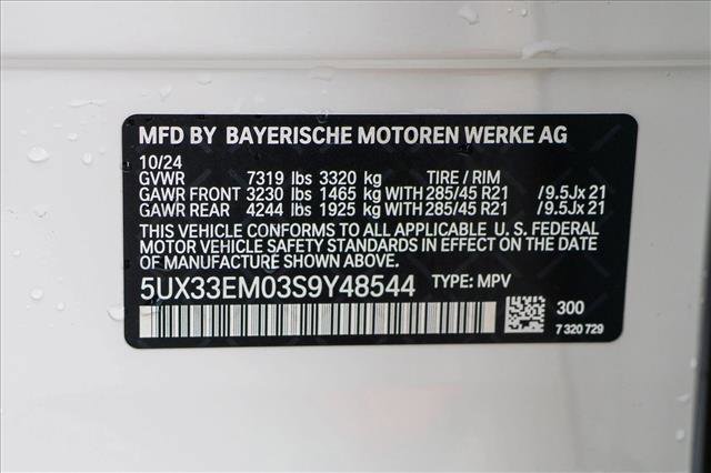 Used 2025 BMW X7 M60i w/ Executive Package AWD/4WD image 30
