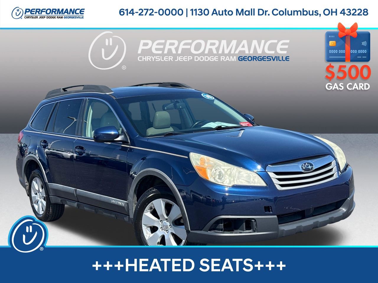 Used 2010 Subaru Outback 2.5i Limited AWD/4WD image 1