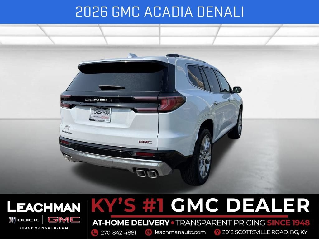 New 2026 GMC Acadia Denali w/ Super Cruise Package FWD image 6