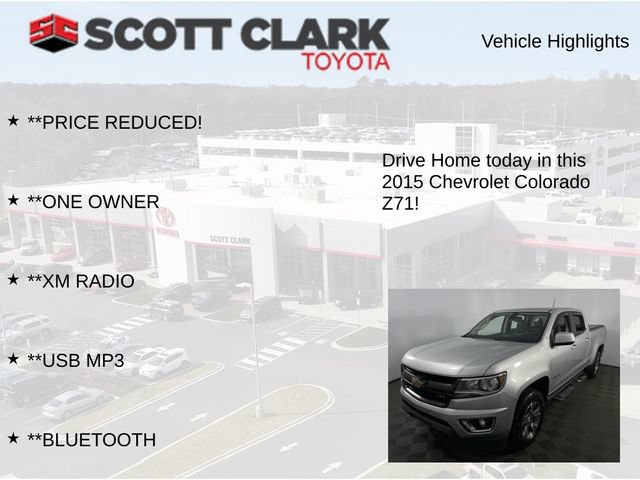 Used 2015 Chevrolet Colorado Z71 AWD/4WD image 8
