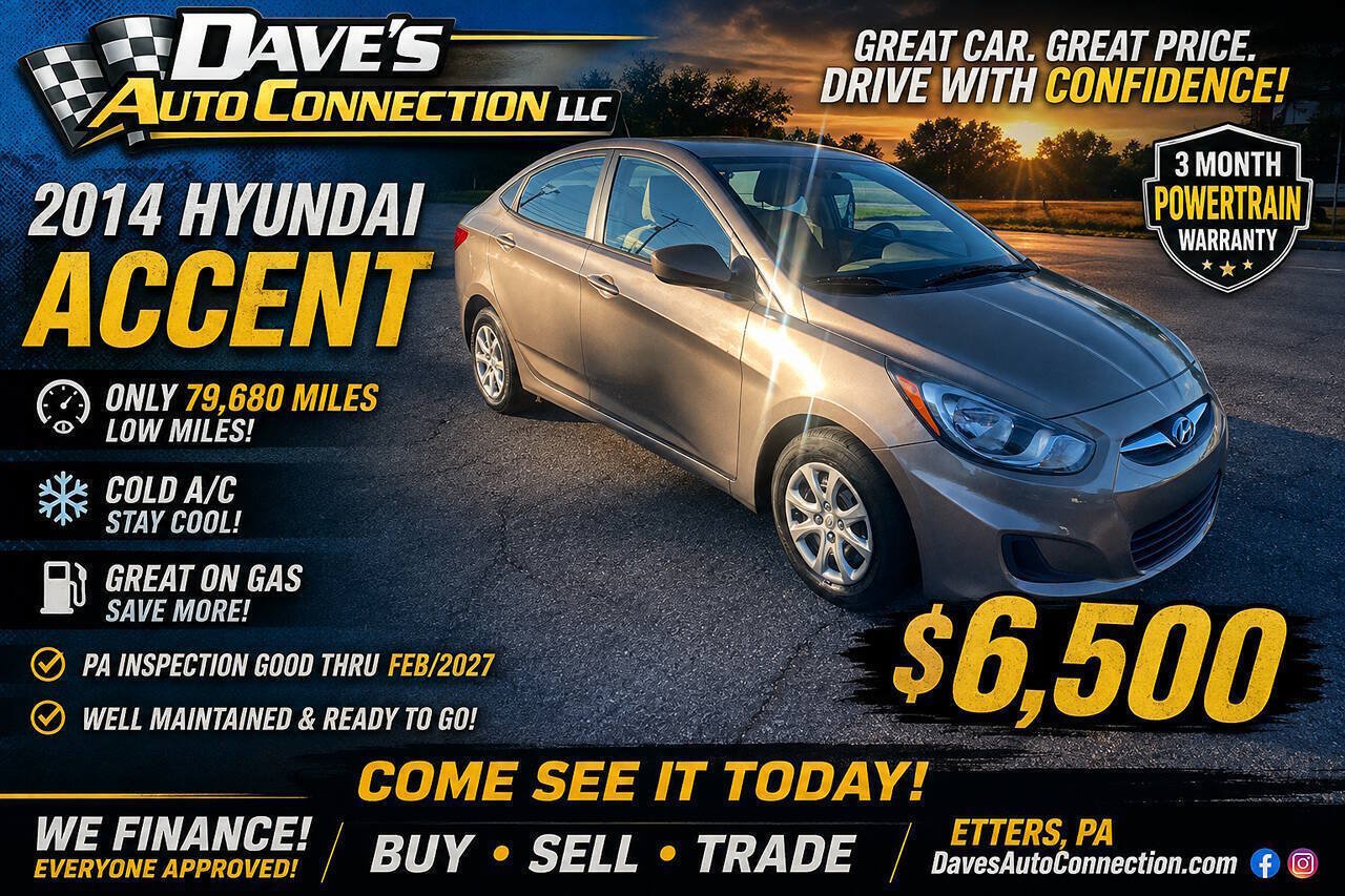 Used 2014 Hyundai Accent GLS
