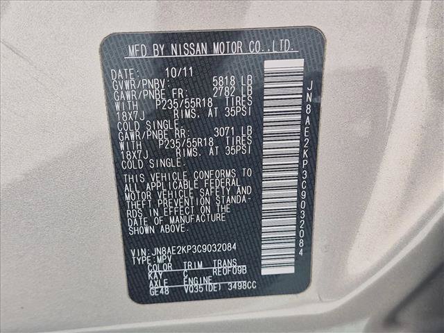 Used 2012 Nissan Quest LE w/ Protection Pkg FWD image 20