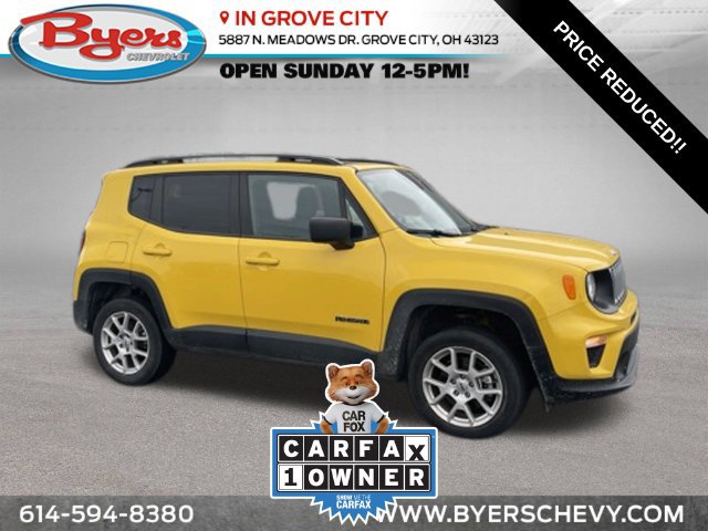 Used 2023 Jeep Renegade Latitude w/ Sun & Fun Group AWD/4WD image 1
