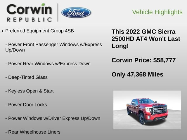 Used 2022 GMC Sierra 2500 AT4 w/ AT4 Premium Plus Package image 6