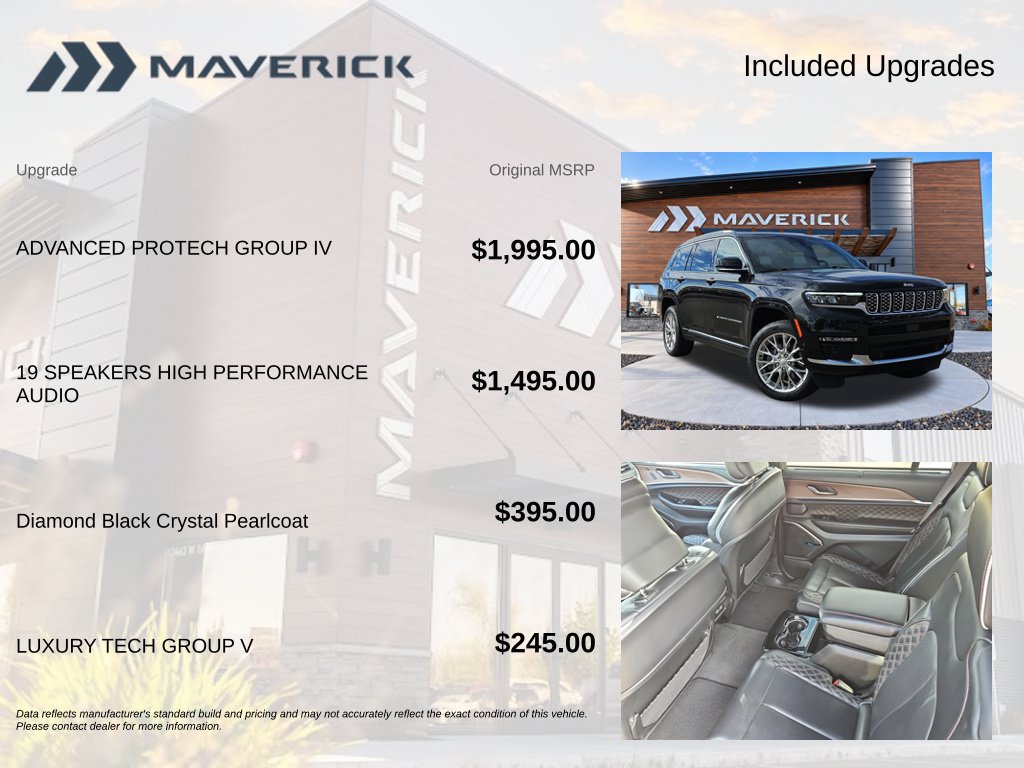 Used 2021 Jeep Grand Cherokee L Summit w/ Advanced Protech Group IV AWD/4WD image 6