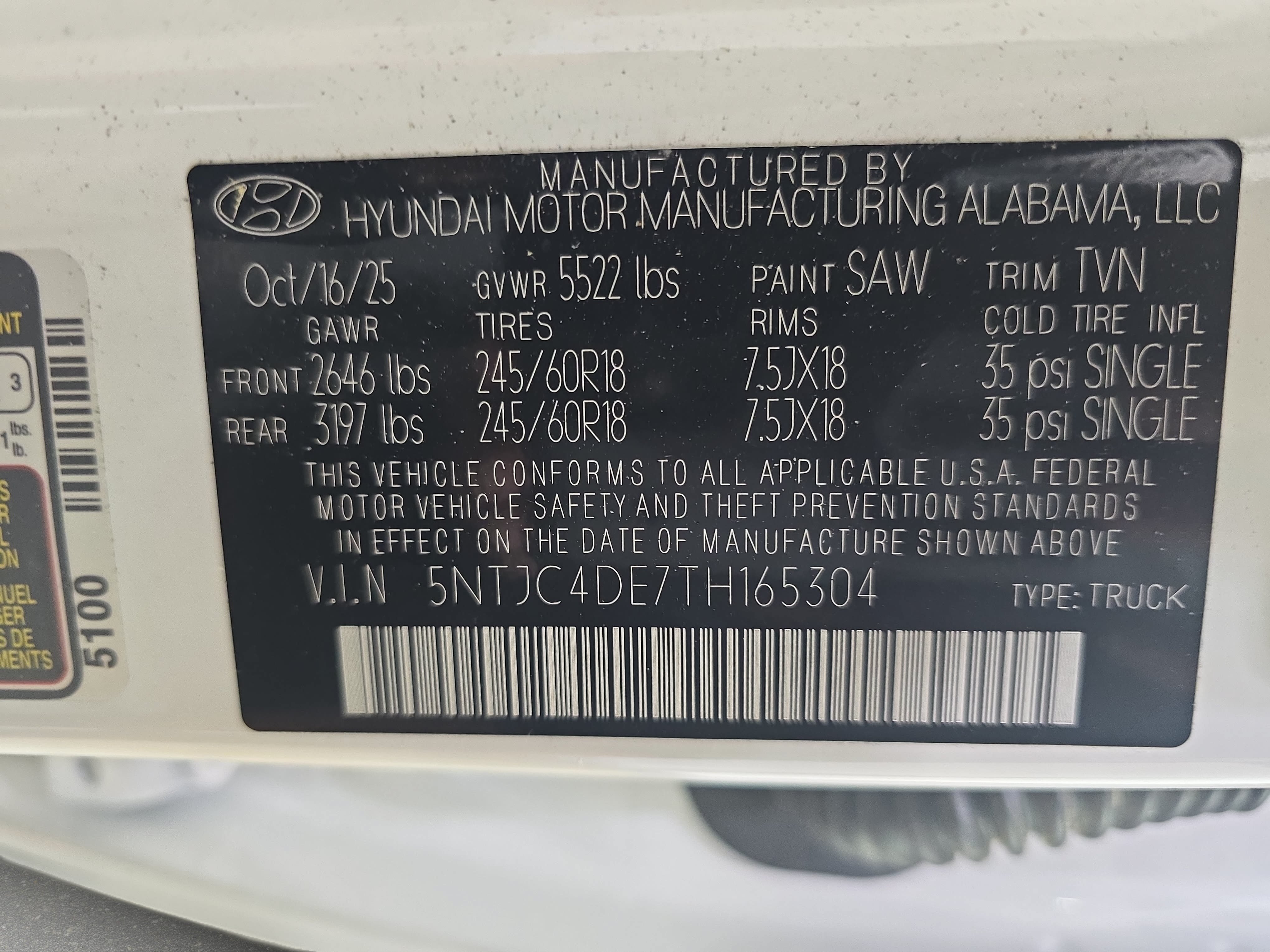Used 2026 Hyundai Santa Cruz SEL FWD image 32