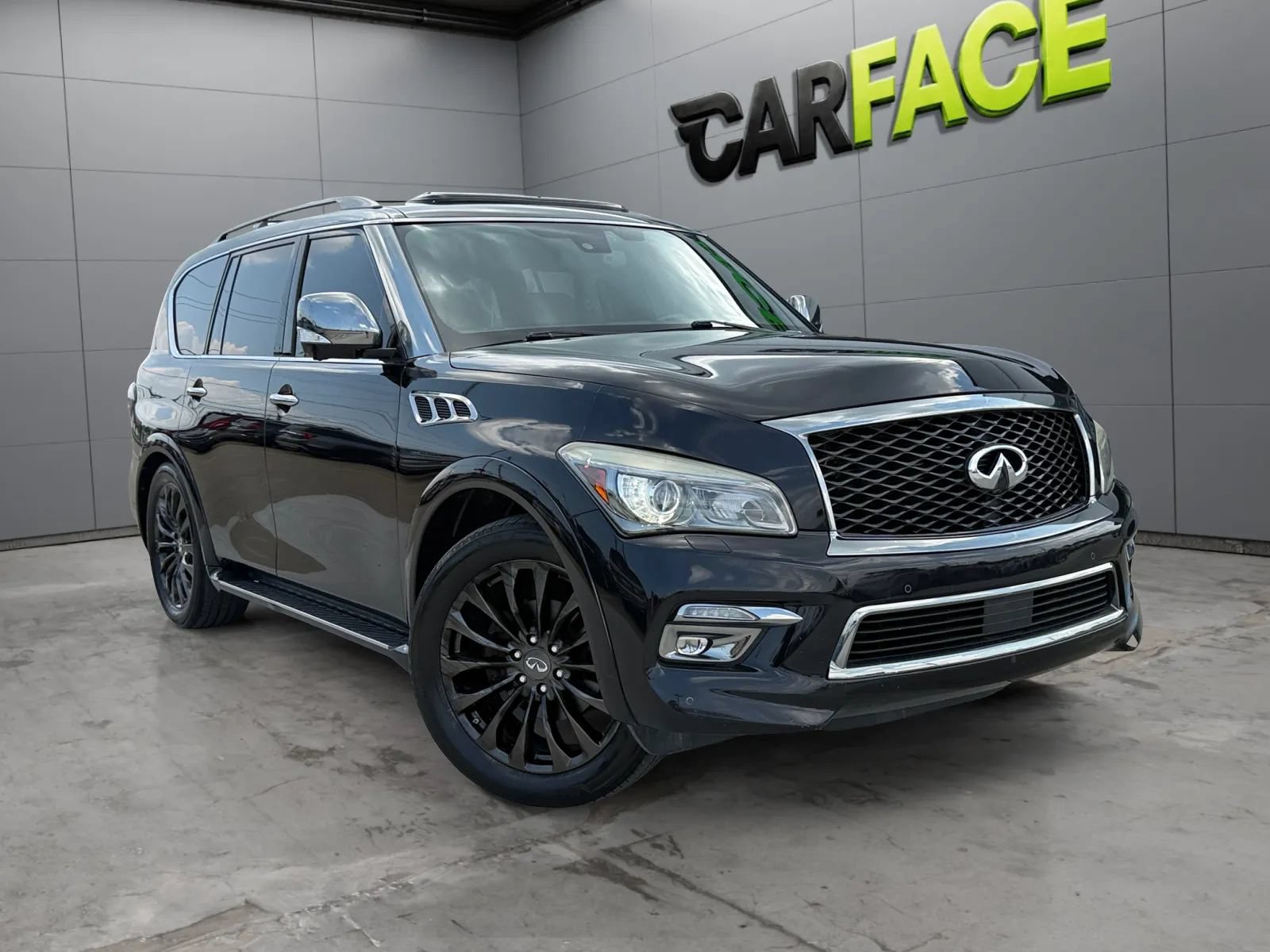 Used 2017 INFINITI QX80 Limited w/ All Season Package AWD/4WD image 1