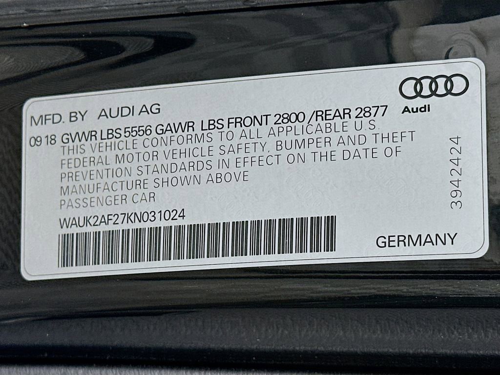 Used 2019 Audi A6 3.0T Premium w/ Convenience Package image 33