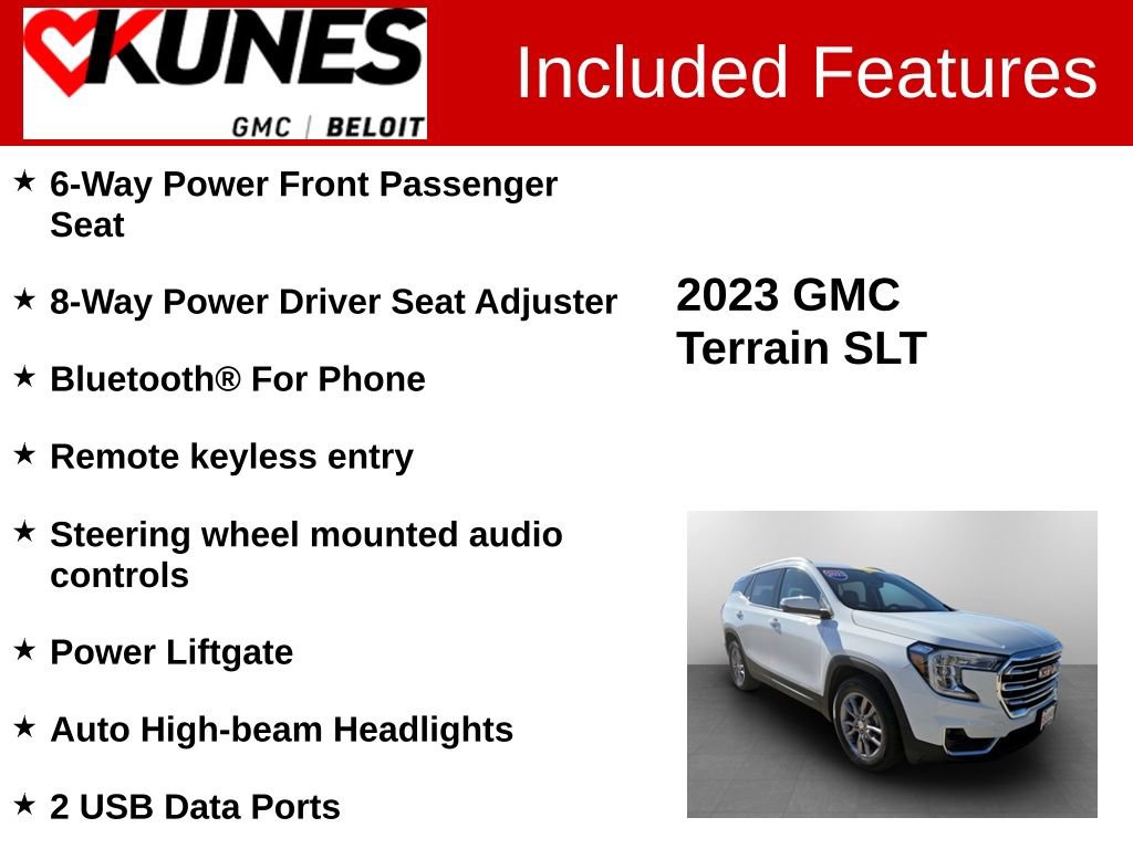 Used 2023 GMC Terrain SLT image 3