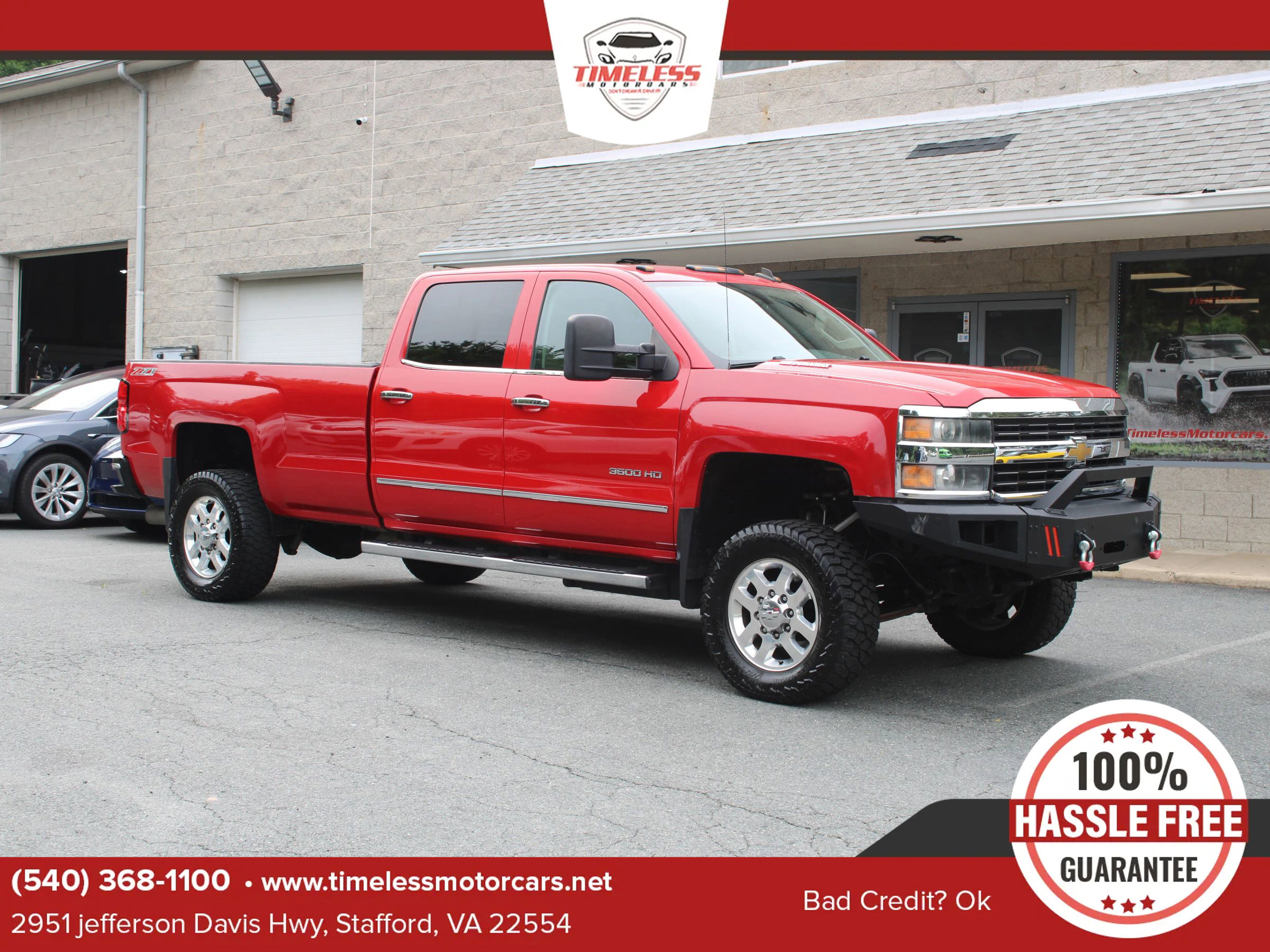 Used 2015 Chevrolet Silverado 3500 LTZ w/ Duramax Plus Package image 1