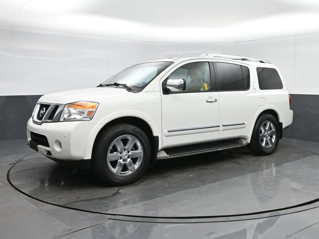 Used 2011 Nissan Armada Platinum w/ 2nd Row Captain Seat Pkg image 3