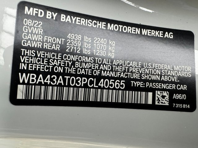 Certified 2023 BMW 430i xDrive Convertible w/ M Sport Package image 28